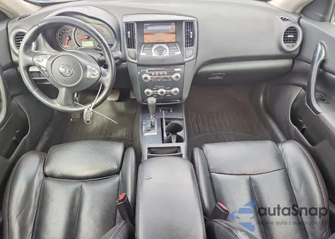 2012 Nissan Maxima S из США, поврежденный, VIN 1N4AA5AP1CC807694